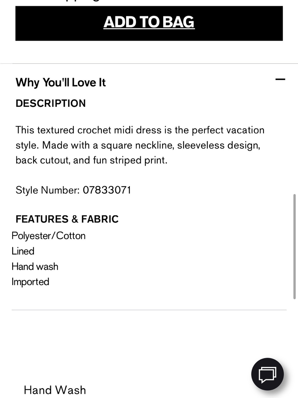 Express Black & White Striped Spaghetti‑Strap Midi Dress - Picture 2 of 4